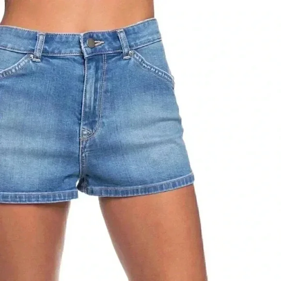 Roxy Quiksilver Comino Blue Lagoon Denim Shorts NWT 27 - Picture 4 of 10